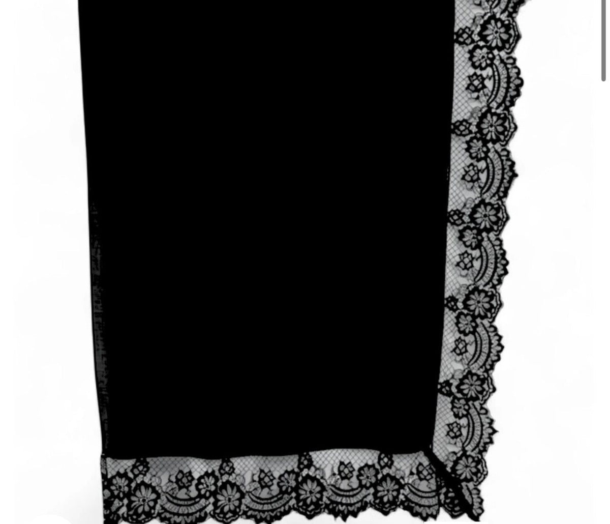 AMAZEA Lace Hijab – Black