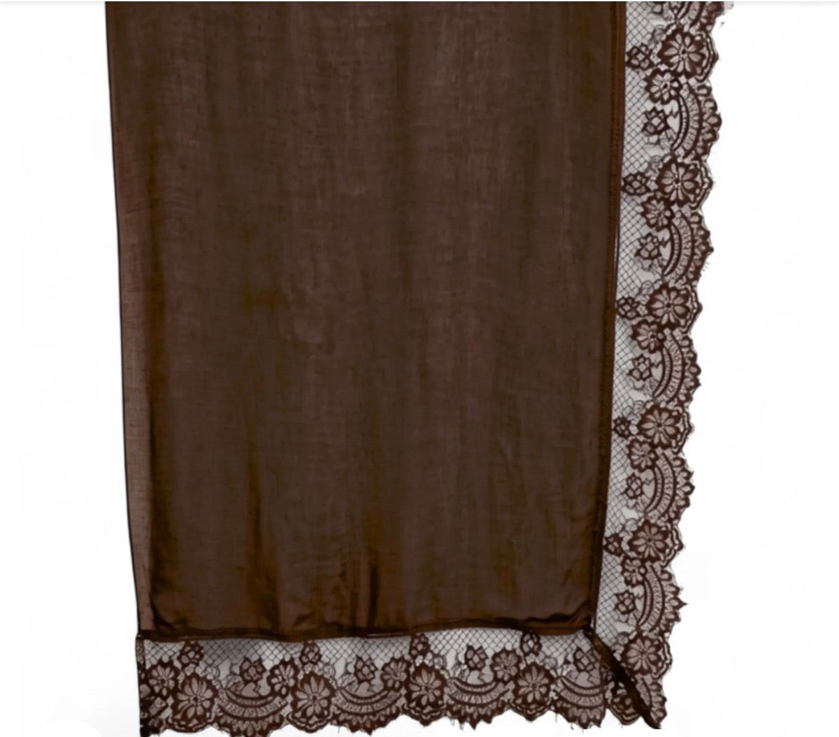 AMAZEA Lace Hijab – Brown