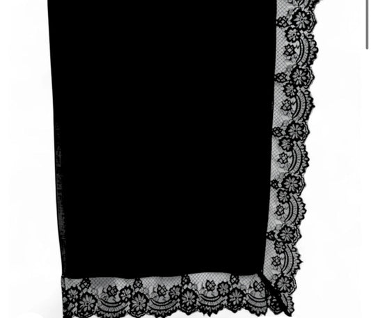AMAZEA Lace Hijab – Black