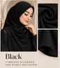 AMAZEA Pure Modal Hijab – Black