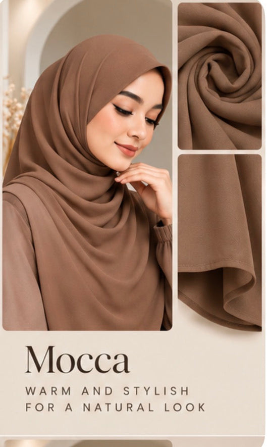 AMAZEA Pure Modal Hijab – Mocca